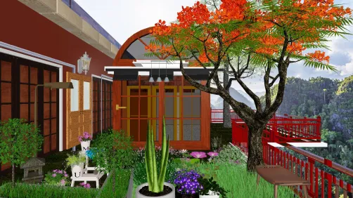 THE HOUSE BY THE LAKESIDE BY THYCA VIEANNI. 